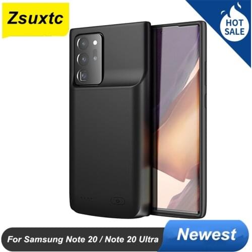 6000 Mah For Samsung Galaxy Note 20 Battery Case Battery Charger Case Power Bank Note 20 Ultra Battery Case