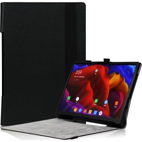Business Style Case For Lenovo Yoga Pad Pro Tablet PC 2021 Cover Luxury PU Leather Shock-proof drop proof protective shell funda