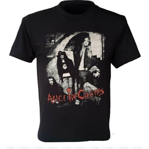 Alice In Chains T-Shirt American Rock Band Retro Jerry Cantrell Grunge Hip-hop Tops T Shirt