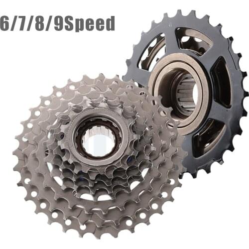 Mountain Bike Freewheel 6s/7s/8/9 Speed MTB Rotating Thread Freewheel Cassette Freewheel 14-28T 13-32T Bicycle Flywheel Biciclet