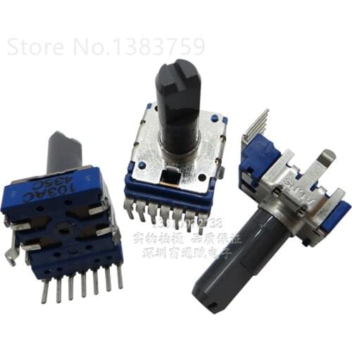 RK14K123005V volume potentiometer 103AC A10K 25MM with midpoint