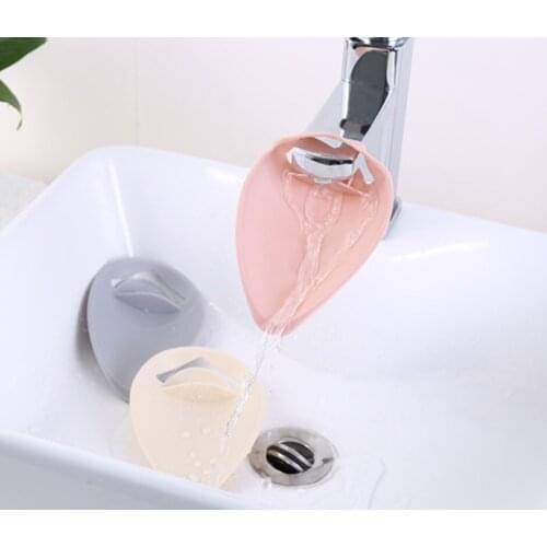 1pc Faucet Extender Water Saving Help Children Wash Hands Device lengthened Sink Tools Kitchen Bath Accessories Faucet extension