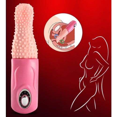 Vibrating Tongue Vibrator Sex Toys for Woman Clit VibratorVagina Tight Oral Licking G spot Stimulate Vibrators adults product