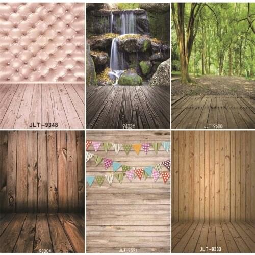 Vinyl Custom Photography Backdrops Prop Wooden Planks Photography Background JL-27