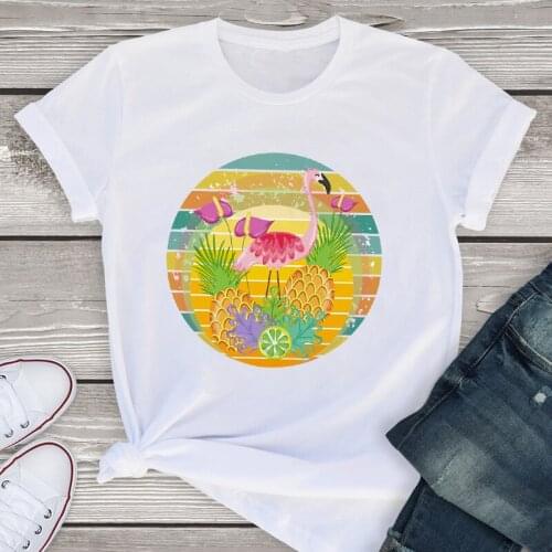 Women Graphic Tops T-Shirt Shirt Tees Female Short Sleeve Watermelon Cute Fruit Beach Summer Lady Womens Clothing T Shirt
