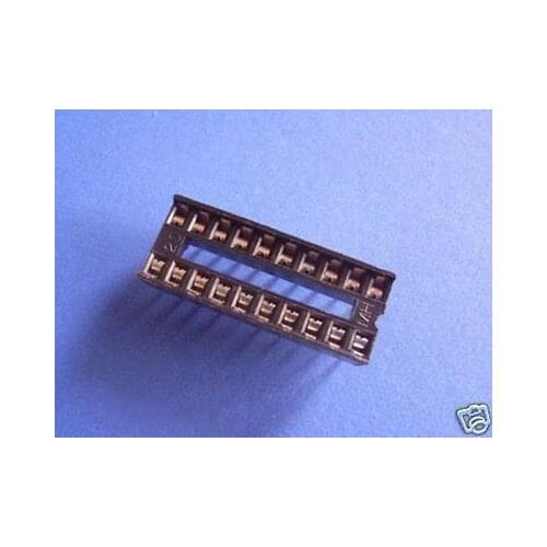 20 pcs 20 pin DIP IC Sockets Adaptor Solder Type