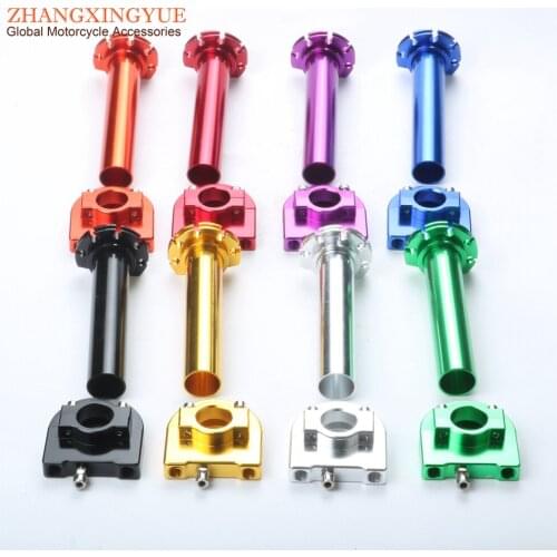 7/8" CNC Aluminum Hand grips Throttle Tube Sport for Motocross Dirt Bike Scooter New