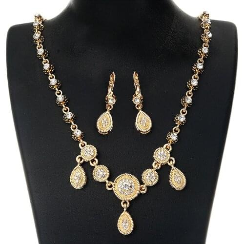 Algerian Ladies Wedding Hair Accessories Drop Shape Handmade Jewelry Bijoux Bridal Gift