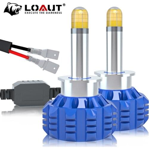 LOAUT 2020 360 Digital CSP Headlights CAR LED H7 H11 H1 H3 H8 H9 9005 HB3 9006 HB4 Fog Lights Lamp Auto Bulbs 12V 24 V canbus