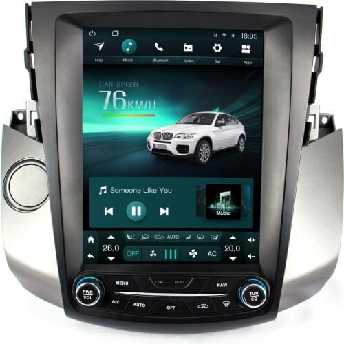 Factory Tesla type Android car Radio Multimedia Dvd player for Toyota Rav4 2006- 2012 Car video