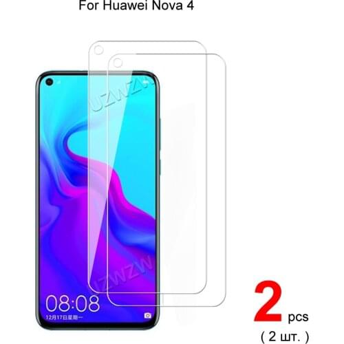 For Huawei Nova 4 Premium 2.5D 0.26mm Tempered Glass Screen Protector For Huawei Nova 4 Protective Glass