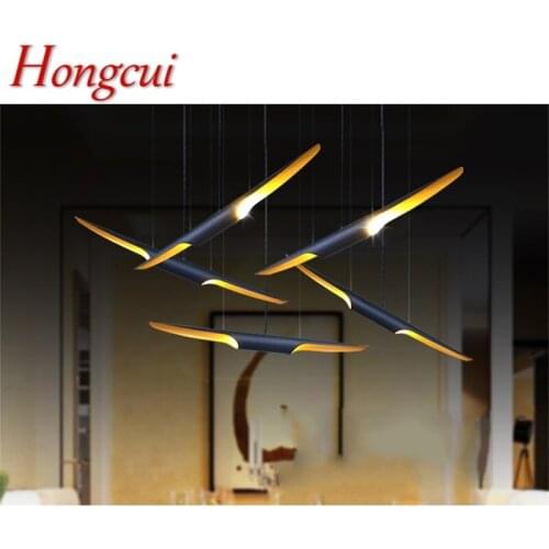 Hongcui Postmodern Pendant Light Creative Simple LED Lamps Fixtures For Home Decorative Dining Room
