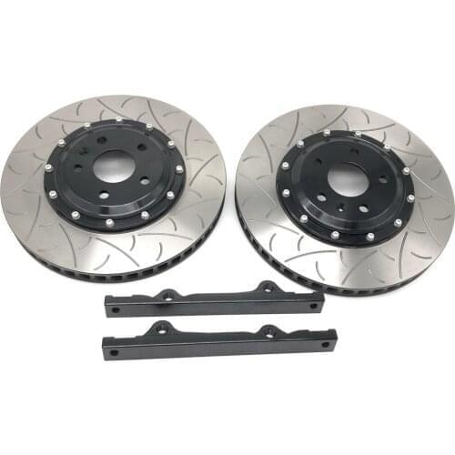 Jekit High quality Modified auto parts brake disc with center cap and bracket for GT4 calipers high performance braking system