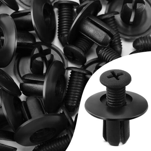 Car Bumper Fastener 8mm Hole Rivet Retainer Clip for Toyota TRD avensis auris hilux Corolla Camry RAV4