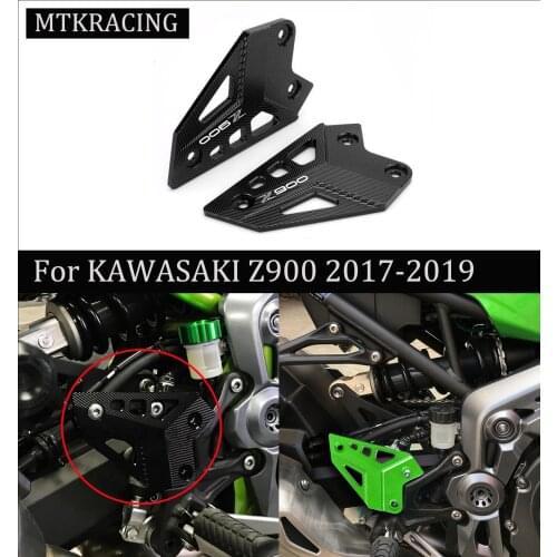 MTKRACING FOR kawasaki z900 2017 -2019 cnc motorcycle front brake disc brake caliper guard protector cover accessories