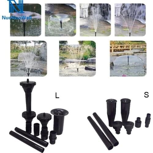 NuoNuoWell Plastic Spray Head Submersible Pump Accessories Outdoor Pond Aquarium Landscaping Fountain Sprinkler