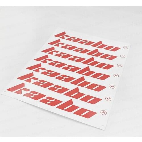 Original Kaabo Logo Brand Sticker Mark Reflective Scooter Parts Accessories
