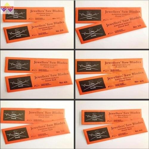 Double Sword saw blade goldsmith tools 1 bag=144pcs JEWELRY MAKING TOOL