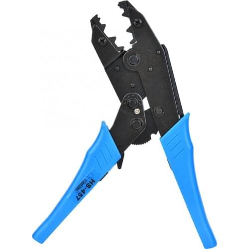 HS-457 Ratchet Crimper Pliers BNC/TNC Coaxial Cable Crimping Tool 11/8.2/5.4mm*mm RG6 RG58