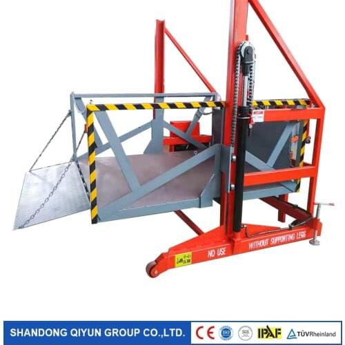 Qiyun EXW Price OEM ODM Remote Control Hydraulic Truck Unloading Lift Electric Container Loading Machine Moving Loading Platform