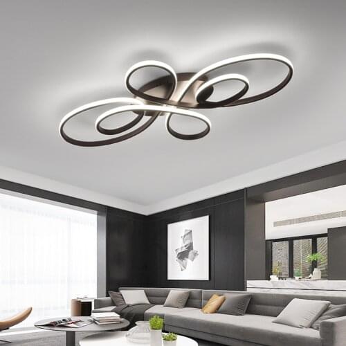 Modern LED ceiling Lights dimmable living room dining room bedroom study balcony aluminum body home decoration ceiling lamp