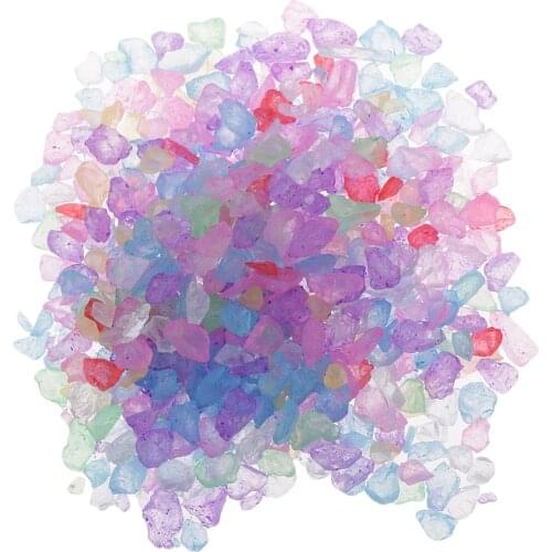 20g Colored Decorative Crystal Sand DIY Jewelry Vase Filler Fish Tank Decor