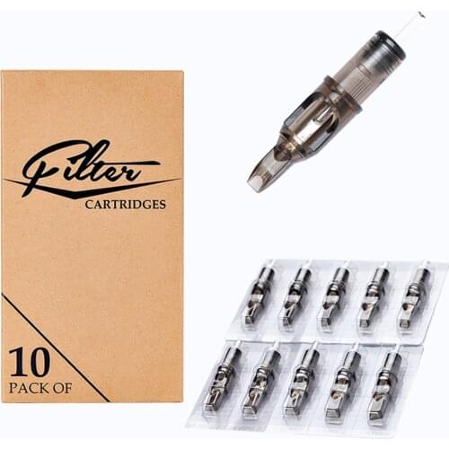 50 Pieces Mixed Sizes EZ Filter Tattoo Cartridge Needle Kit Safety Membrane RL RS M1 CM Rotary Machine Supply