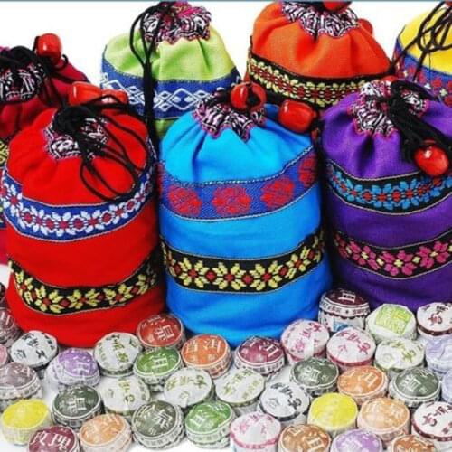 Authentic Chinese YunNanTea Flavor Pu Erh Tea Candy Sunflower seeds Beans In Bag