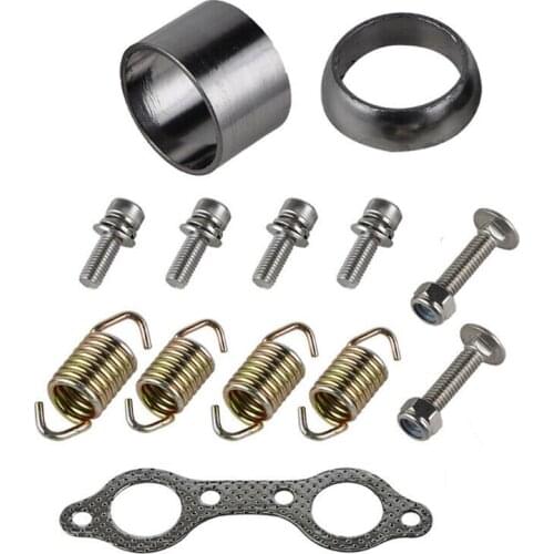 UTV Exhaust Manifold Gasket Spring Rebuild Kit For Ranger RZR 800 EFI 2011 2012 2013 2014