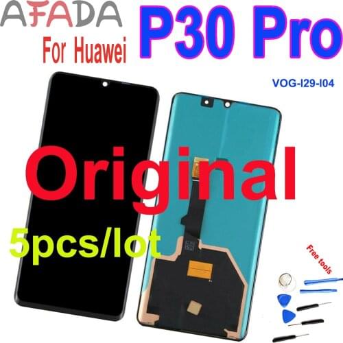 Original for Huawei p30 Pro LCD Screen Display For Huawei p30 Pro vog-l09 VOG-l29-l04 Lcd Touch Screen Assembly Replacement Part