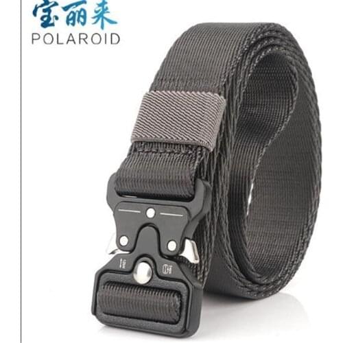 Tactical Belt 2019 NEW Nylon Outdoor Sports Belt 3.2cm Military Adjustable Belt with Metal Buckle Hunting Accessories