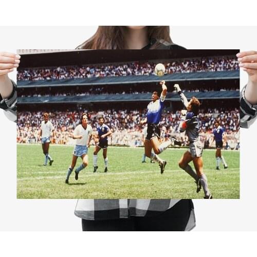 Silk Poster Home Decoration Legend Diego Armando Maradona Football Super Star Great (17) Wall Art Christmas Gift