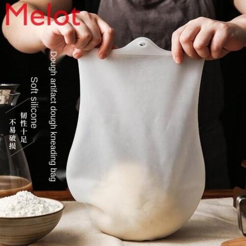 Dough Kneading Bag Thick Non-Stick Hand Household Silicone Baking Wake-up Noodles Hair Noodles and Noodles Artifact Bag