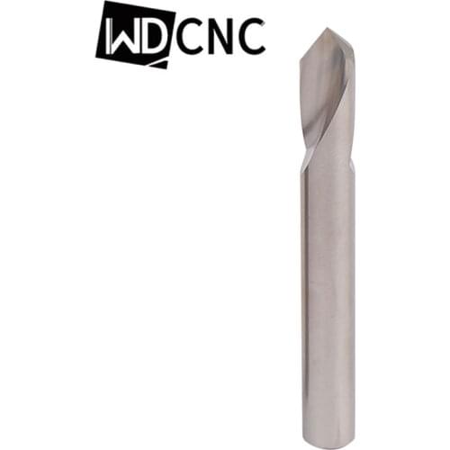 Tungsten Carbide Steel Point Angle 60 90 120 Degree Spot Drill Bit for Machining Hole Drill Chamfering Tools