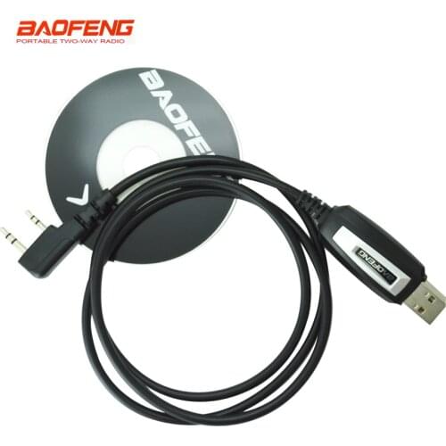 Hot 2 Pin USB Baofeng Programming Cable J0012A for walkie talkie Baofeng UV-5R UV-985 UV-3R KENWOOD TK3207 TK-3107 BF-888S