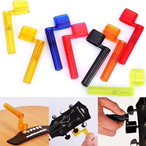 1 Pcs Acoustic Electric Wood Guitar String Winder Peg Pin Puller Bridge Remover Tool Guitar Accessory Guitar String Winder