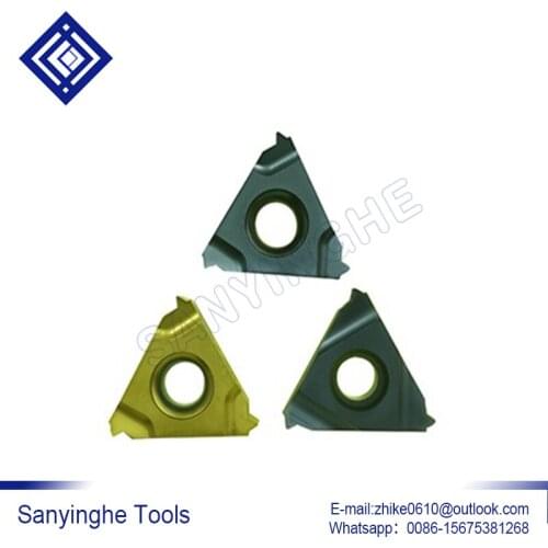 Free shipping high quality 10pcs/lots sanyinghe 14BSPT 11NR / 14BSPT 16NR / 14BSPT 16ER cnc carbide threading inserts