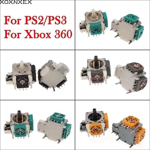2 Pcs 3D Analog Thumb Stick Sensor Potentiometers Repair Parts for Microsoft Xbox 360 Controller Gamepad Joystick