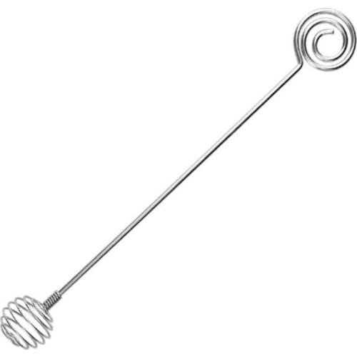 20pcs Stainless Steel Honey Spoon Honey Stir Bar For Honey Jar Supplies Long Handle Mixing Stick Dessert Tools