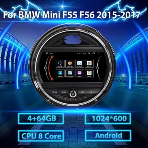 2din Android Car Stereo DVD Player For BMW Mini F55 F56 2015-2017 CAR Radio Headunit WIF GPS Navigation Carplay