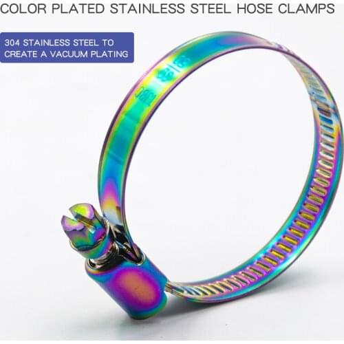 Spirit Beast Motorcycle Accessories Stainless Steel Products Hose Clamps Adjustable Fixed Clip Motocross Fixture Car-styling