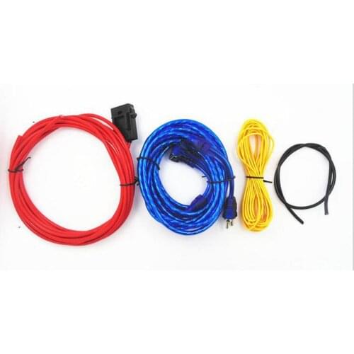 Car amplifier sets of lines subwoofer line 4m Auto modified stereo wire power line