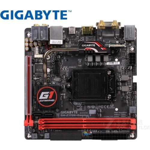 Used Desktop Motherboard for Gigabyte Z170N-Gaming 5 Motherboard socket LGA 1151 DDR4 mainboard on sales