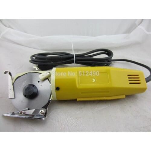 FREE SHIPPING rotary cutter knife 220V 70mm Cloth Cutter Fabric Cutting Machine cloth cutting motor fabric rotary cutting motor