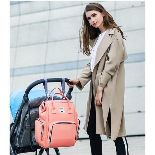 Baby Carriage Mommy Bag infant Products Nappy Backpack Large-capacity Outdoor Travel Diaper Bags student Fashion Travel Backpack