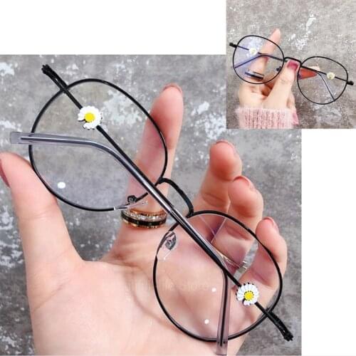 Hot Anti Blue Light Oversized Unisex Little Daisy Vitality Cycling Sunglasses Office Computer Blue Blocking Gaming Eyeglasses