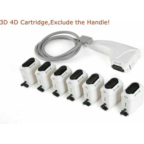 Factory Price 3D/4D Cartridges For Skin Tightening For 1.5/3.0/4.5/6.0/8.0/10.0/13.0/16.0mm 20000shots