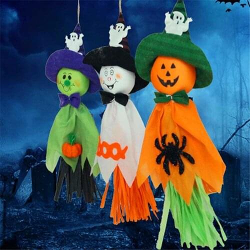 Halloween Doll Pendant Papyrus Ghost Lovely Funny Decoration All Saints’ Day Gift Creative DIY Holiday Present