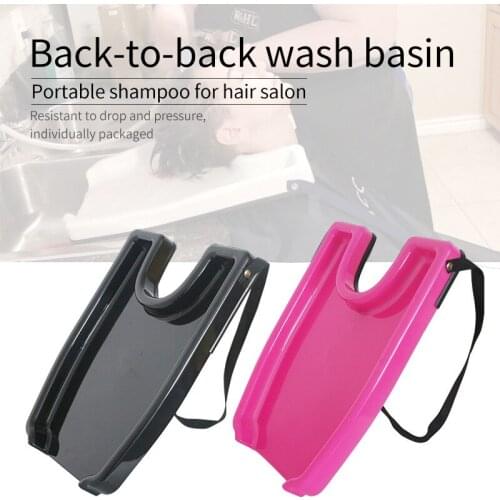 Shampoo Tray Household Convenient Hair Dyeing Tray Impermeable Water Barber Tray Shampoo Supplies Perm Tray
