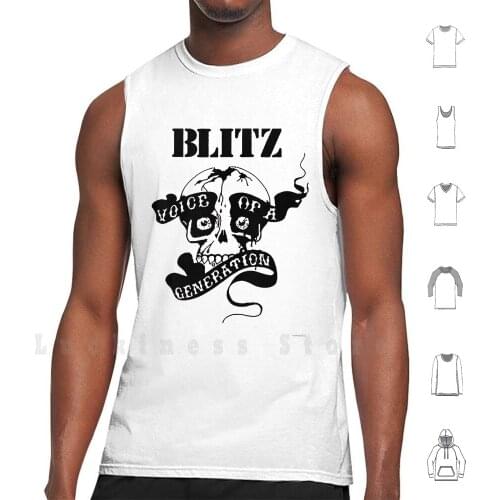 The Blitz Tank Tops Vest Sleeveless Band Agnostic Front Charged Gbh Crumbsuckers Die Kreuzen Raygun Pegboy